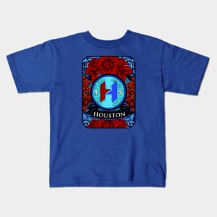 Houston texas logo Kids T-Shirt